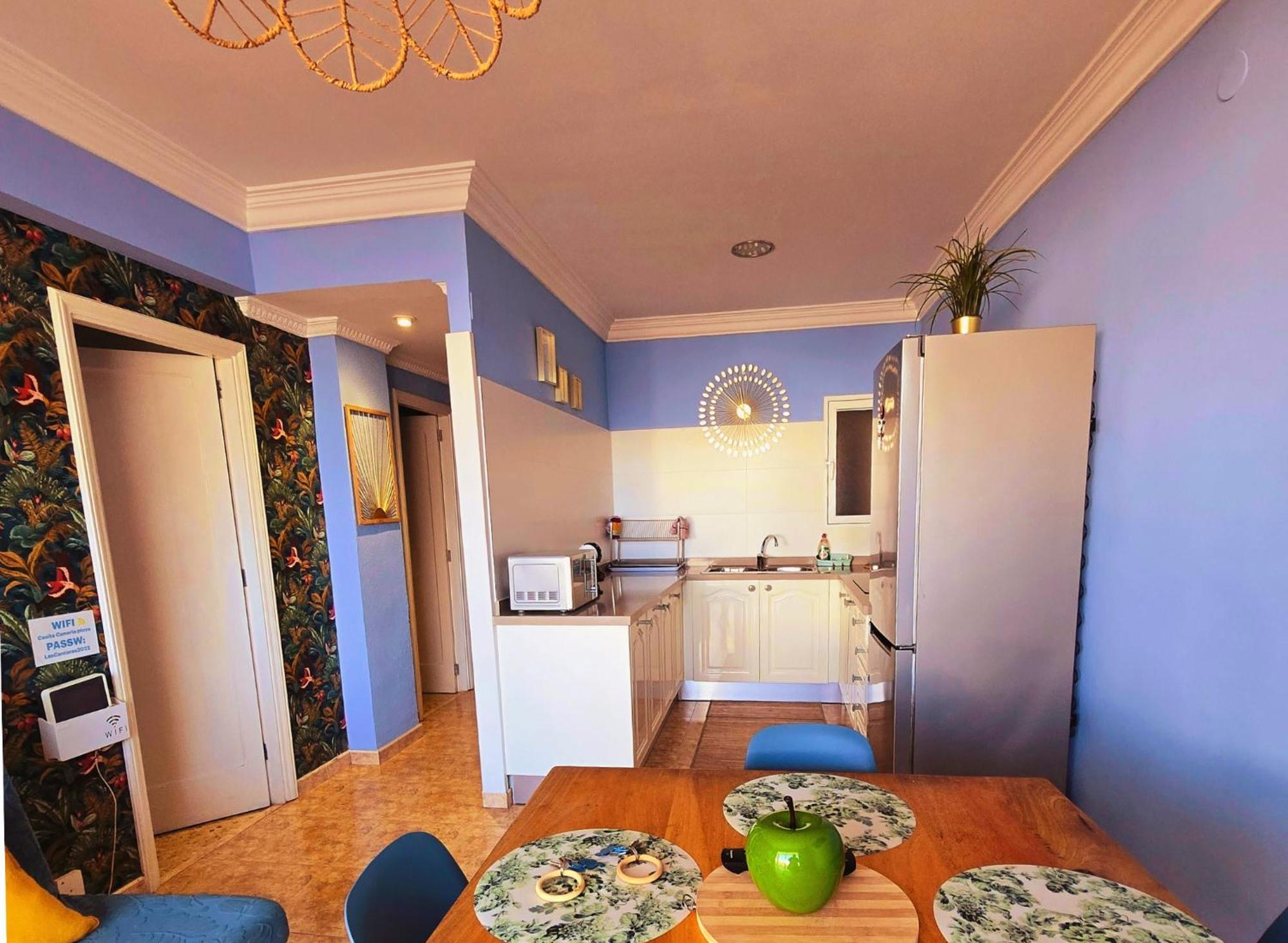 Casita Canaria Playa Beachfront Access & Lateral Ocean View With Terrace Las Palmas de Gran Canaria Bagian luar foto