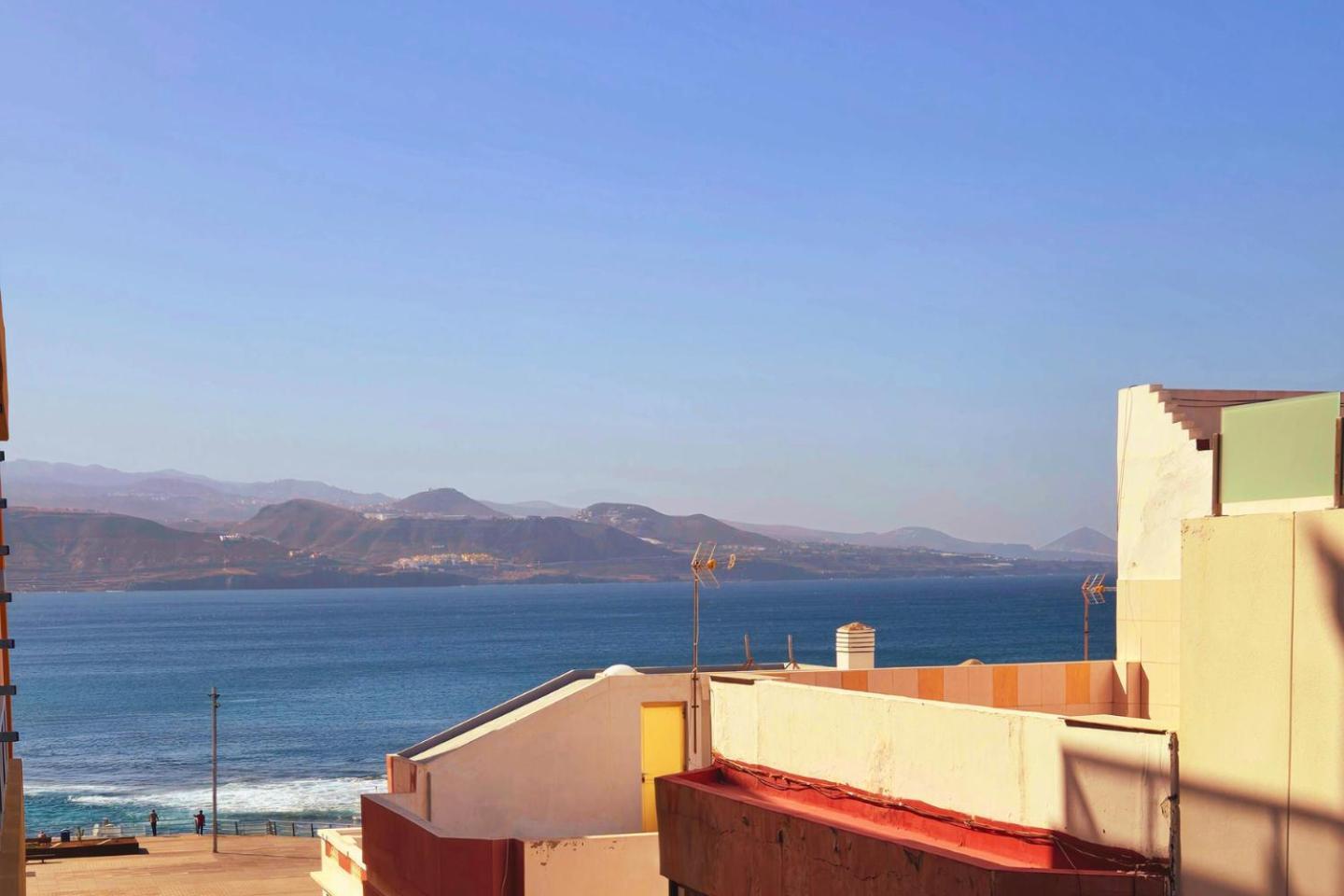 Casita Canaria Playa Beachfront Access & Lateral Ocean View With Terrace Las Palmas de Gran Canaria Bagian luar foto